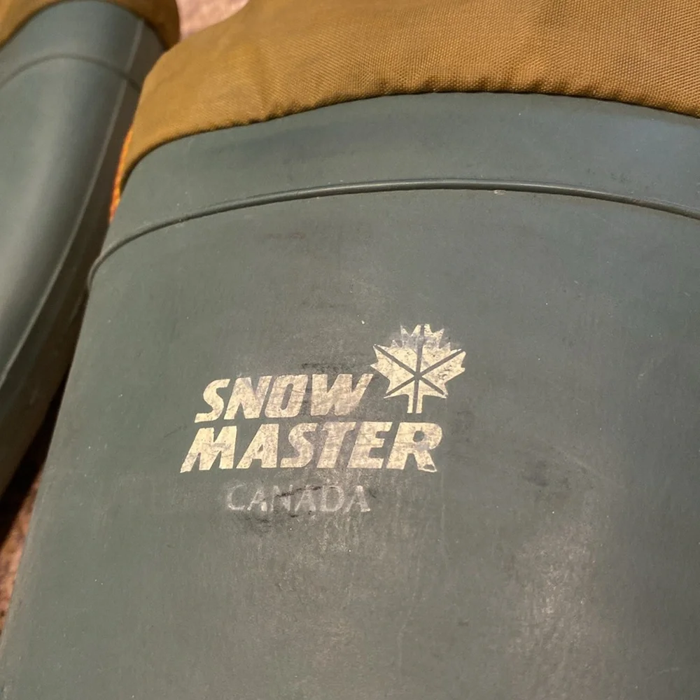 Snow Master Canada Boots WITH FLAWS and NO LINING Men’s 7